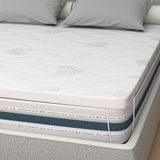 Miasuite Sogni Italiani matrasbeschermer, half stijf, voor eenpersoonsbed, 80 x 190 cm, hoogte 5 cm, medisch hulpmiddel