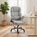 Yumi Chaise De Bureau Gris Clair