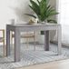 Maison Exclusive - Table à manger Gris Sonoma 120x60x76 cm Matériau dérivé du bois