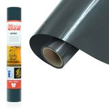 Siser EasyWeed Antraciet, 30 cm x 1 m, thermisch overdraagbaar vinyl om op te strijken voor het personaliseren van stoffen, knutselen, VeganOk gecertificeerd en Oeko-Tex Standard 100 klasse I.