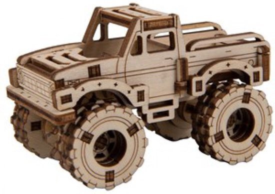 Wooden City Monster Truck 4