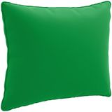 vidaXL - Rugkussen - PUTTEN - 100% Polyester - Groen - 50 x 40 x 15 cm