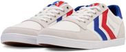 Hummel Slimmer Stadil Low Unisex Sneakers Wit/Blauw/Rood