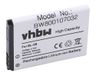 VHBW Li-Ion batterij 900mAh (3,7V) compatibel met smartphone, telefoon, mobiele telefoon BLU N5B80T, ISPAN BTA002, Nokia BL-5B, SVP GBLi885-7, NV1 vervanging voor Nokia BL-5B.