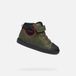 GEOX GISLI PEUTERJONGENS Sneakers - DONKERGROEN/ZWART - Maat 27