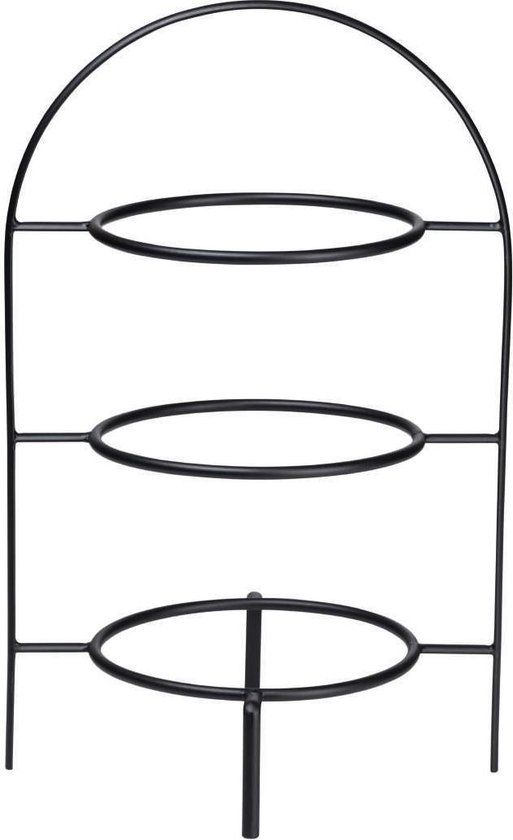 ASA Selection Etagere / Serveertoren A Table - Zwart - ø 21 cm - 3-Laags