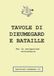 Tavole Dieumegard e Bataille Tavole