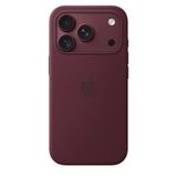 Apple Silicone Magsafe Cover Voor Apple Iphone 18 Pro Burgundy