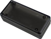 Hammond Electronics 1551CTSK Universele behuizing 15 x 30 x 65 ABS Zwart (transparant) 1 stuk(s)