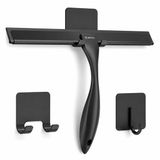 BOTC Douchewisser met Ophangsysteem - RVS Zwart - Raamwisser - 21 cm