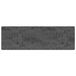 vidaXL - Tapis - Chemin de tapis - Gris - 100 x 300 cm - 100% Polypropylène - Tufté