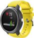 ShieldCase Garmin Geschikt voor Garmin Vivoactive 3 silicone band - geel - 42mm