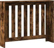 vidaXL Radiatorombouw 104x20x82 cm bewerkt hout gerookt eikenkleurig