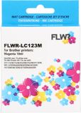 FLWR - Brother LC-123 magenta XL cartridge