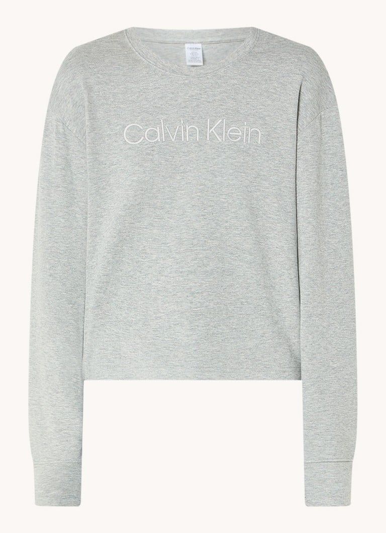 Calvin Klein Lounge Sweater with Logo Embroidery