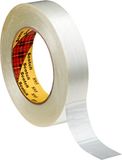 3M Scotch filamenttape, 50mm, transparant, 18