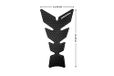 Puig 9939N tankbescherming model Tyre zwart