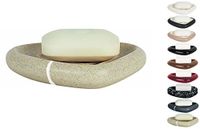 Spirella Etna Zeepbakje Steenlook Beige/Zand