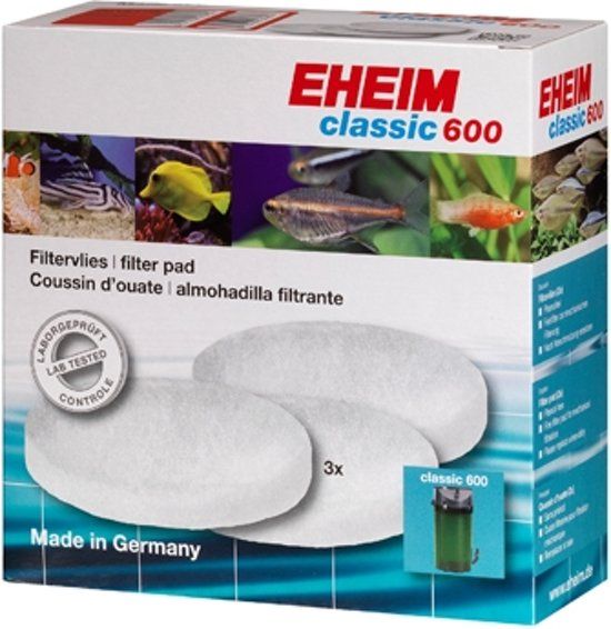 EHEIM filterspons fijn wit classic 600 2217