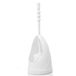 Ecoplast WC-borstel Tino, wc-borstel van kunststof, ijs, Ø 13,7 x H 38 cm