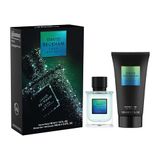 David COTY David Beckham True Instinct cadeauset voor hem met eau de parfum en douche, betoverend, sensuele geur, 50 ml en 150 ml