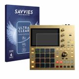 Savvies Screenprotector voor Akai MPC One - Folie Beschermfolie transparant 6 Stuks