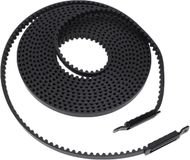 Merkloos / Sans marque Wan GmbH Garagedeuropener Riem - Aandrijfriem Vervangingsriem - Garagedeur Openen - Stille Werking - 233 inch - Zwart