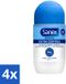 Sanex Déodorant Roller Dermo Extra Control 4x50ml