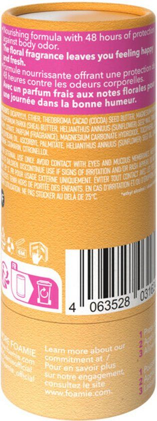 Foamie Deodorant Stick Happy Day - 40 gr