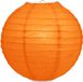 Merkloos Luxe bol lampion Ø 30 cm - Oranje