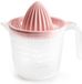 Plasticforte Presse-agrumes - Manuel - Plastique - Vieux rose - 16 x 15 cm
