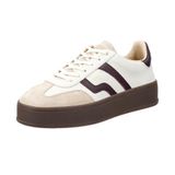 Gant Cuzmani damessneakers offwhite bordeaux