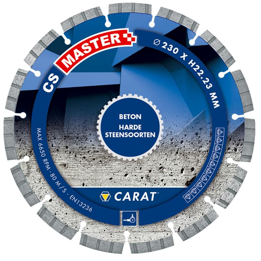 Diamantzaag Beton Ø115x22,23mm, CS Master