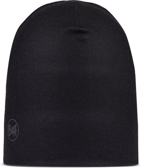 BUFF© EcoStretch Beanie SOLID BLACK - Muts