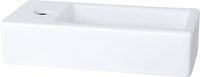 Differnz Helios fontein - links - 37.5 x 18.5 x 9 cm - keramiek - wit