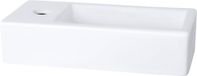 Differnz Helios fontein - links - 37.5 x 18.5 x 9 cm - keramiek - wit
