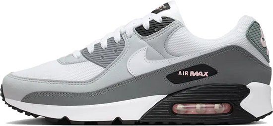 Nike Air Max 90 'Pink Foam Wolf Grey' maat 42.