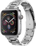 Spigen Modern Fit Apple Watch 1 / 2 / 3 / 4 / 5 / 6 / 7 / 8 / 9 / SE 41MM /40MM /38MM Bandje RVS Zilver