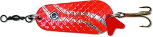 Zebco Classic Spoon, rood/zilver, 10 cm