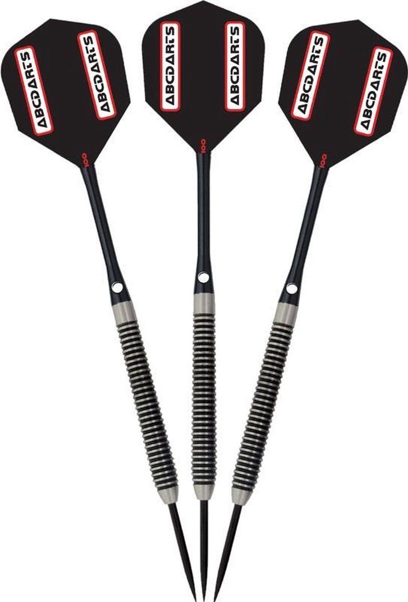 ABC Darts Camelot Dartpijlen - 24 gram - Zwart - Metaal - 8719322211811