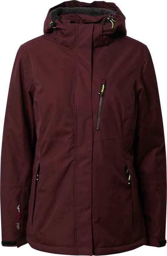 Killtec Nira Outdoorjas - Dames - Pruim - Maat XXL