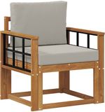 vidaXL Buitensofa Massief Acaciahout en Polyester
