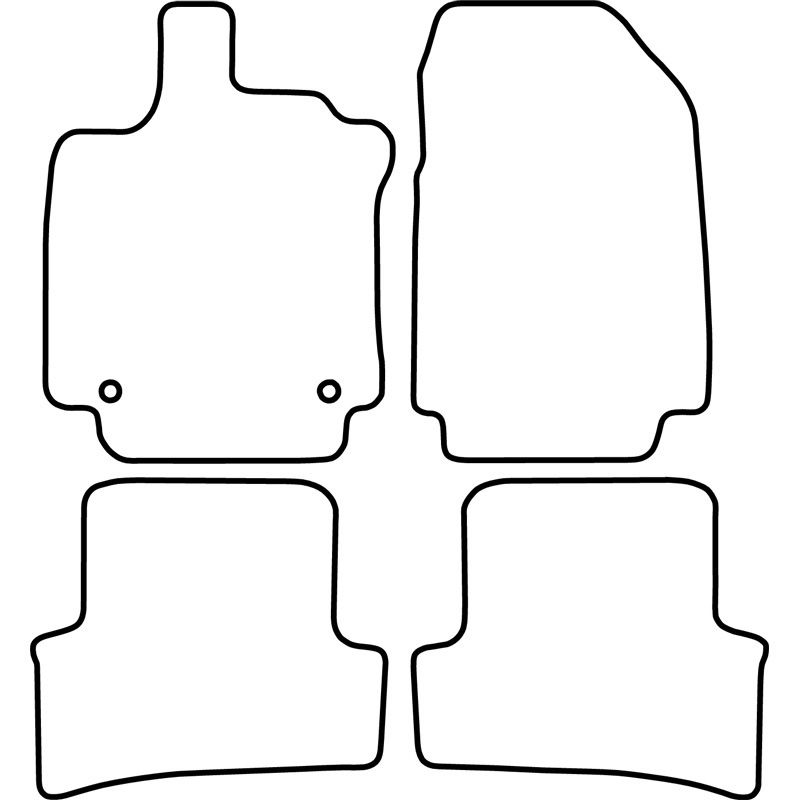 Passend voor Renault Clio D 2012-