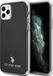 U.S. POLO ASSN. Glanzend hoesje voor iPhone 11 Pro Max - Zwart