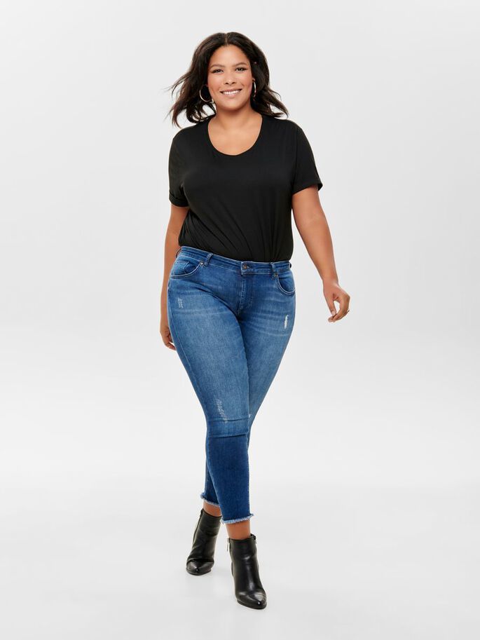 ONLY CARMAKOMA Skinny Jeans - Blue - Women's - Size 48