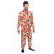 Chaks - 90er-jaren-outfit, retro joggingpak, trainingspak | Festivaloutfit, carnavalkostuum, retro-outfit voor dames en heren, jas en broek in cultlook