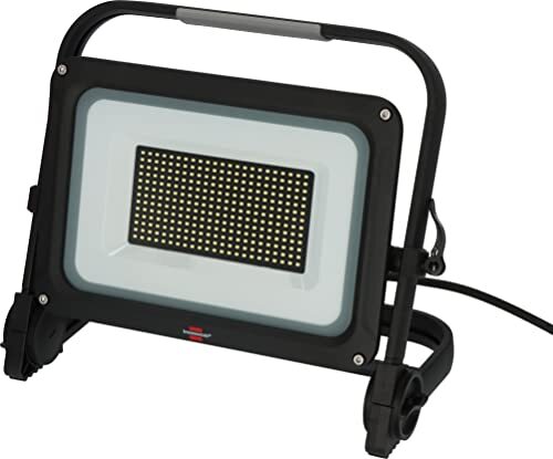 Brennenstuhl Mobile LED Floodlight JARO 20060 M/LED Work Light 150W for outdoor use (LED Outdoor Spotlight with 5m cable, LED Worklight 17500lm made of aluminium, dimmable, IP65)