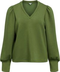 OBJECT sweater - groen