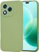 Techsuit Hoesje geschikt voor HONOR 400 Lite - Soft Flex Silicone Back Cover - Matcha Groen