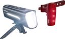 Osram RACE 100 SET Kit d'éclairage de vélo LED fonctionne sur batterie Noir